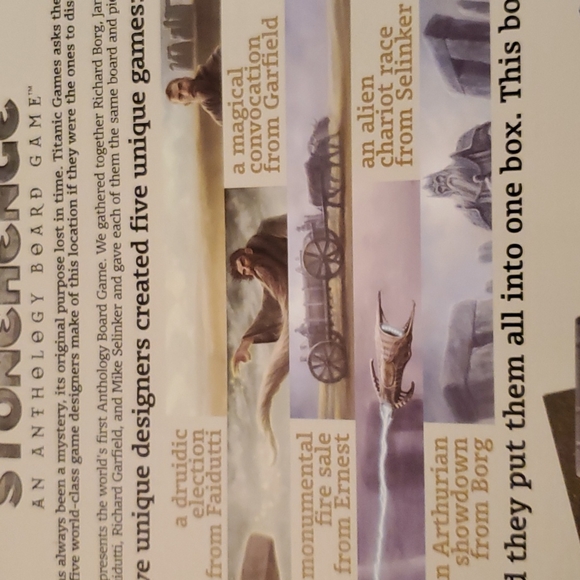 Stonehenge An Anthology Board Game - 5 games in 1 - Picture 4 of 13